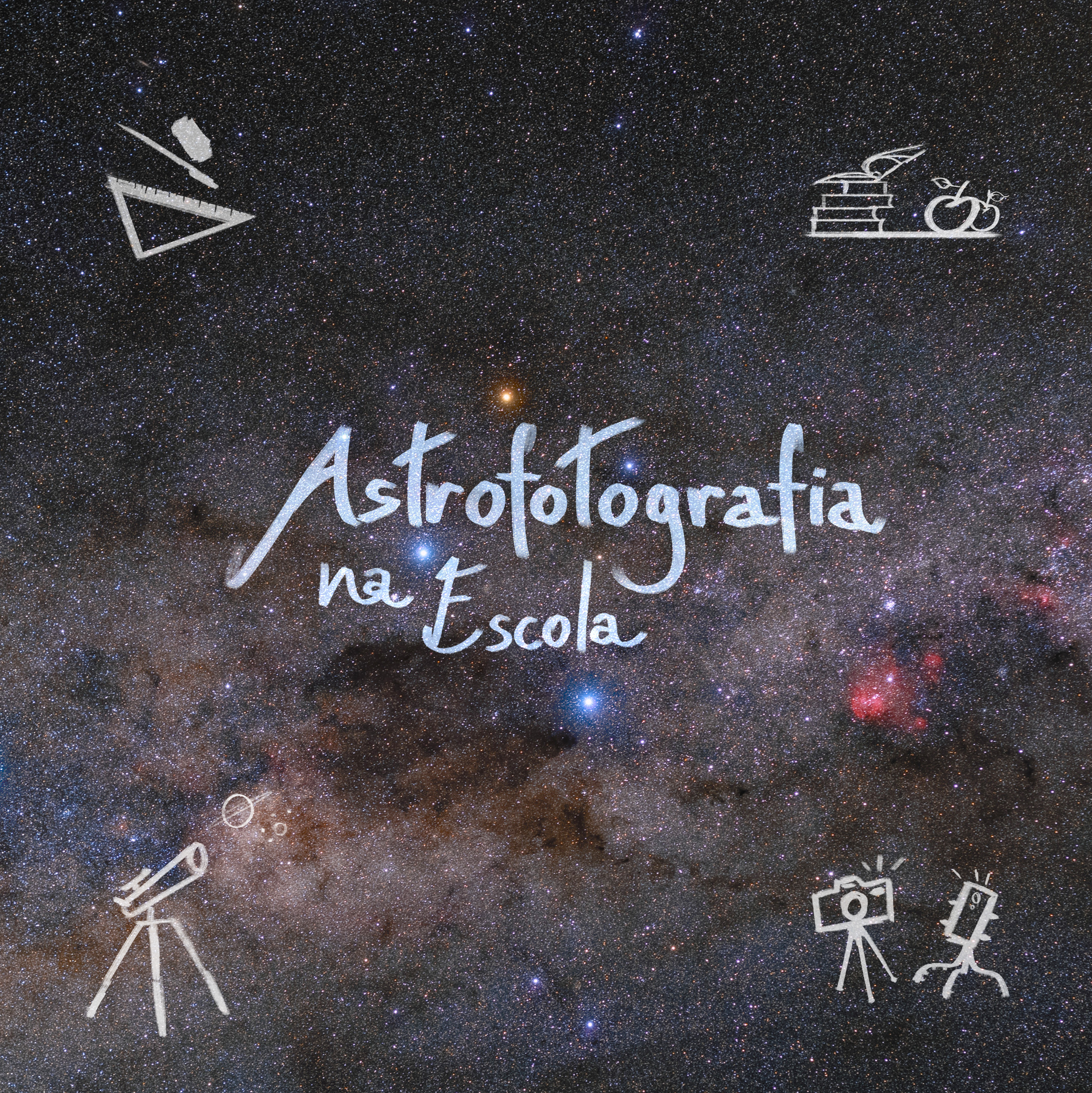 Logo Astrofotografia na Escola