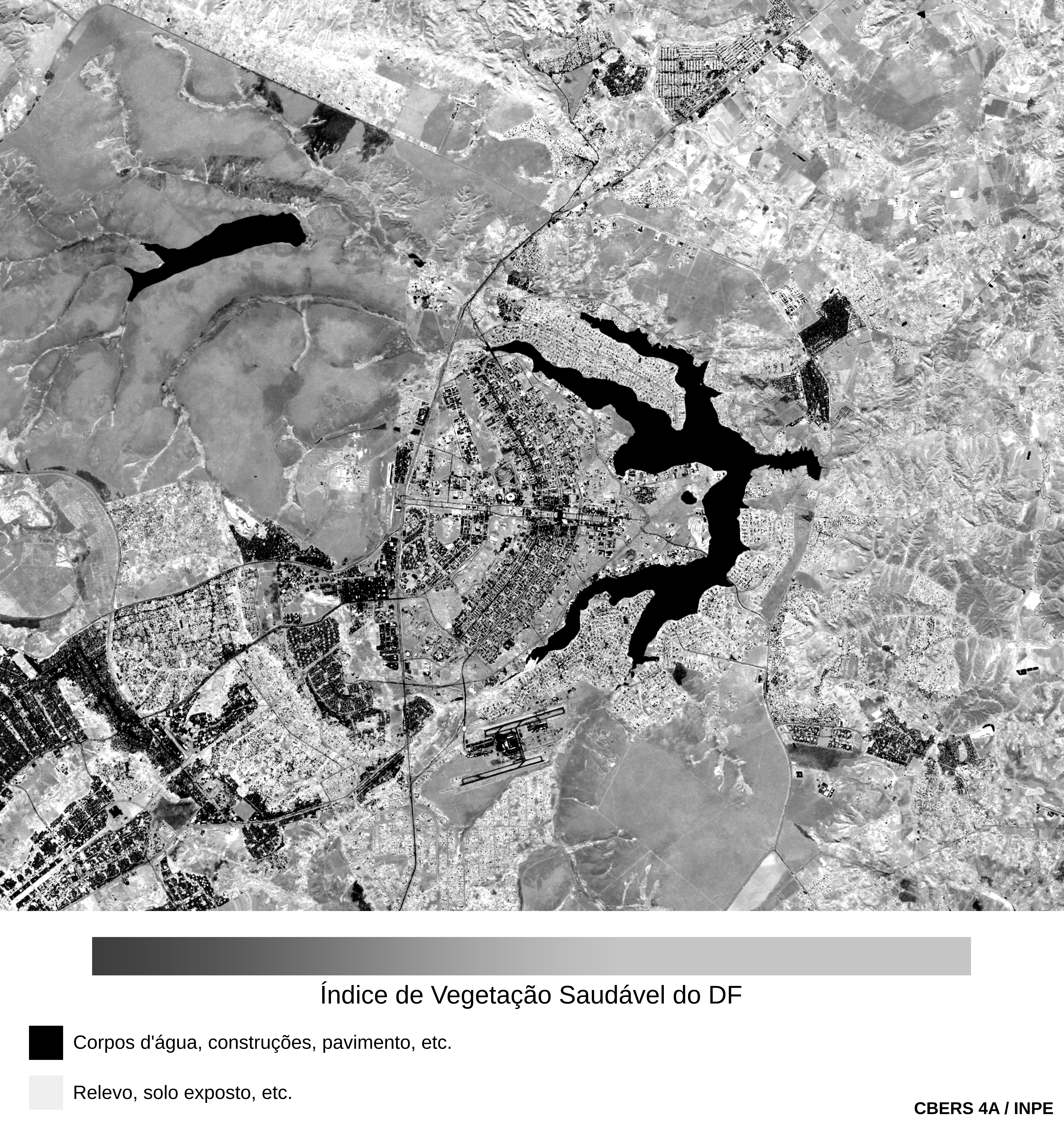 Vegetação Brasília CBERS4